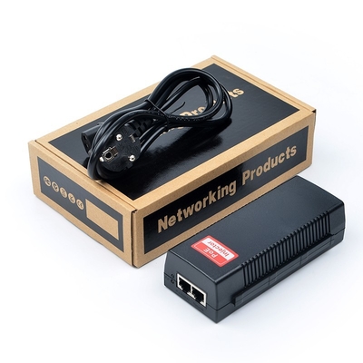 Adaptador de inyector de 90W Gigabit Ultra PoE++, compatible con el IEEE 802.3 bt 802.3at 802.3af
