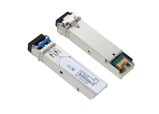 1000BASE-LX/LH 1GbE Transceptor óptico de fibra SMF de modo único 1GbE LC 40km 1310nm