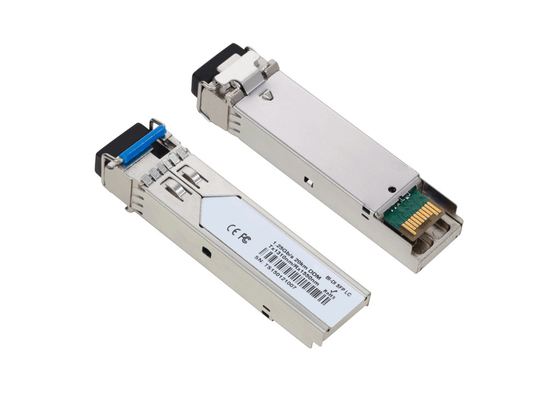 BiDi 1310nm-TX/1550nm-RX SFP 1000BASE 20km DOM Simplex LC/UPC SMF módulo de transceptor óptico