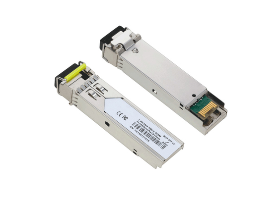 SFP 1000BASE-BX-D BiDi 1550nm-TX/1310nm-RX 40km DOM Simplex LC/UPC SMF módulo de transmisor óptico