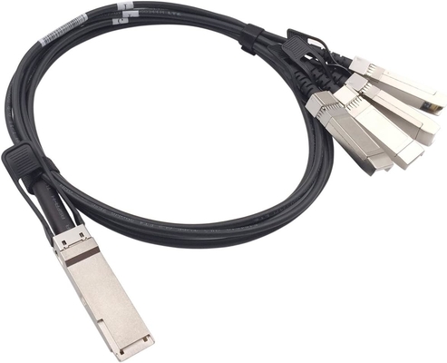 1m 40G QSFP + a 4xSFP + Breakout DAC - 40GBASE-CR4 Acoplamiento directo pasivo de cobre Twinax QSFP al cable SFP