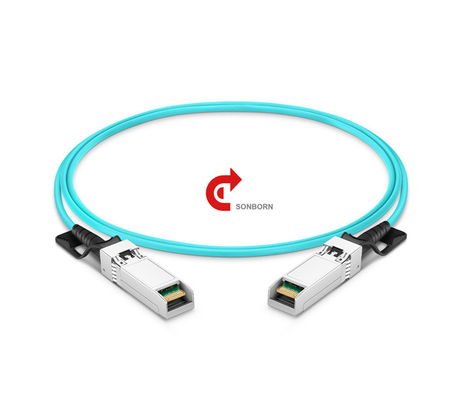 Cable óptico activo de 5 m AOC OM3 SFP+ a SFP+ 10 Gbps, Cisco SFP-10G-AOC5M Compatible