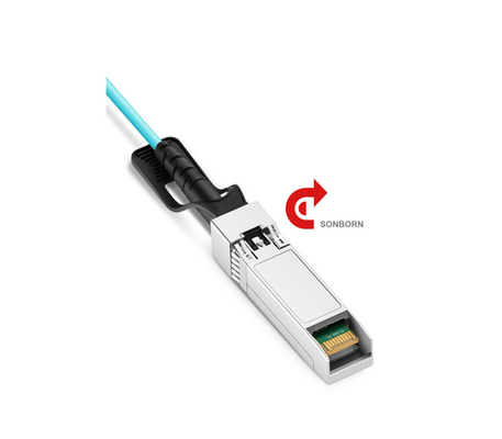 Cable óptico activo de 5 m AOC OM3 SFP+ a SFP+ 10 Gbps, Cisco SFP-10G-AOC5M Compatible