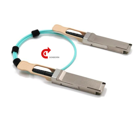 1m (3 pies) Cisco QSFP-100G-AOC1M Cable óptico activo compatible 100G QSFP28, de QSFP28 a QSFP28